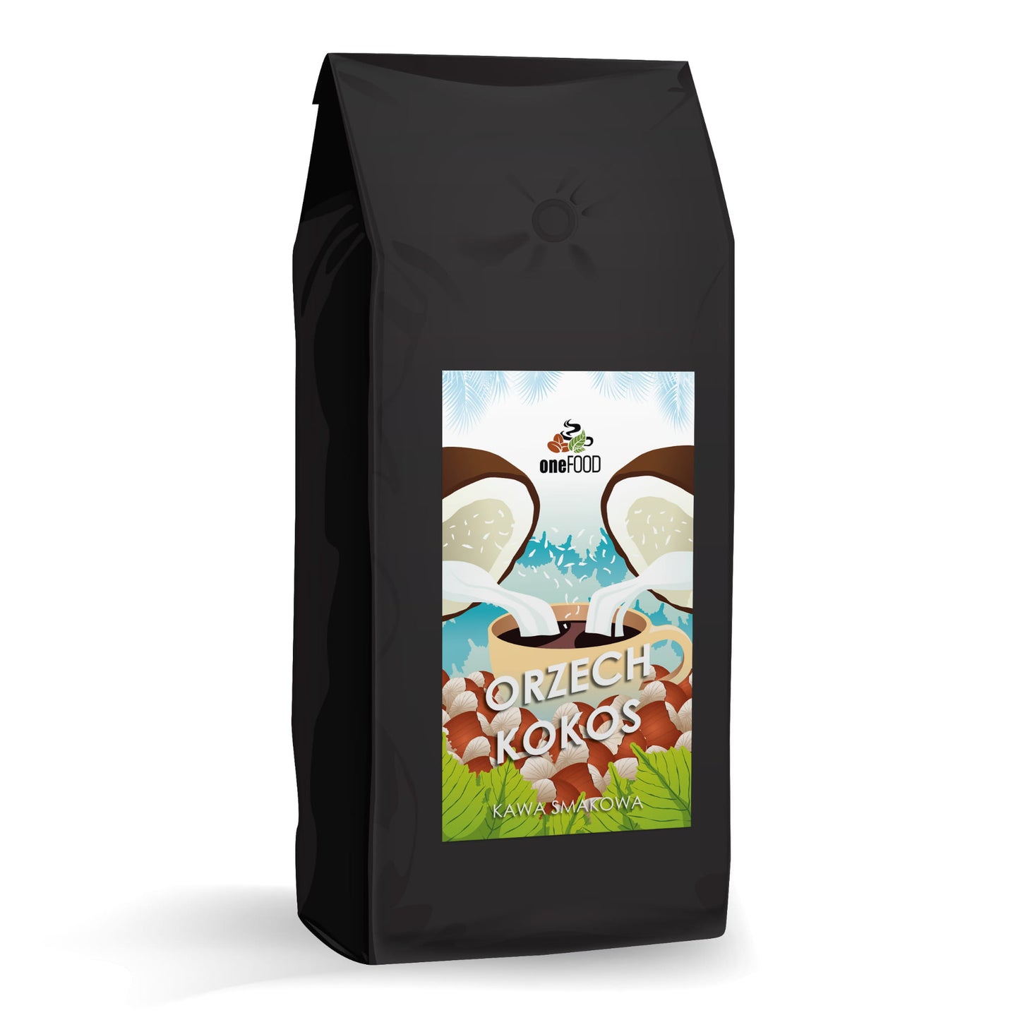 KAWA SMAKOWA ORZECH-KOKOS - 1 kg ziarnista
