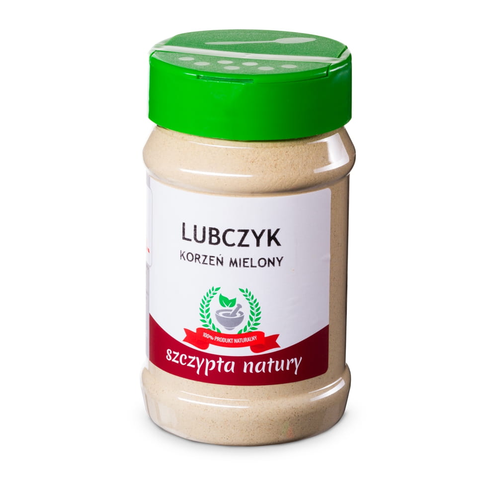 LUBCZYK KORZEŃ MIELONY - Słoik 150 g