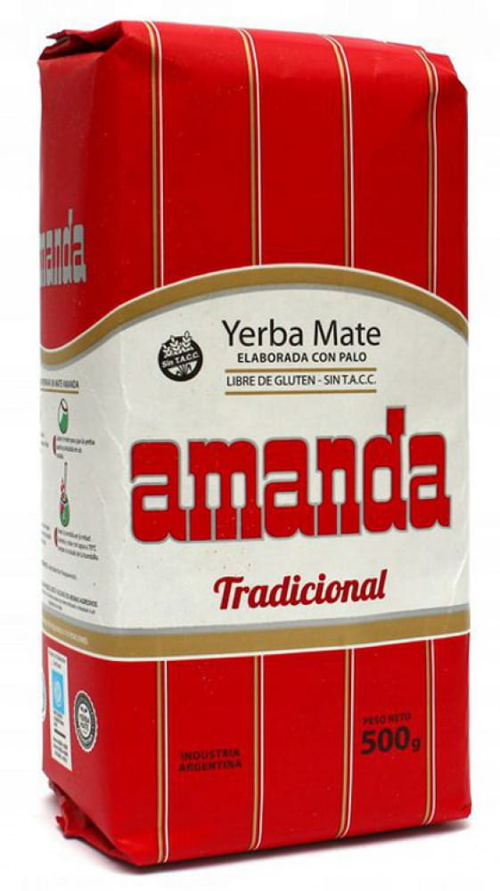 YERBA MATE AMANDA TRADICIONAL 500 g