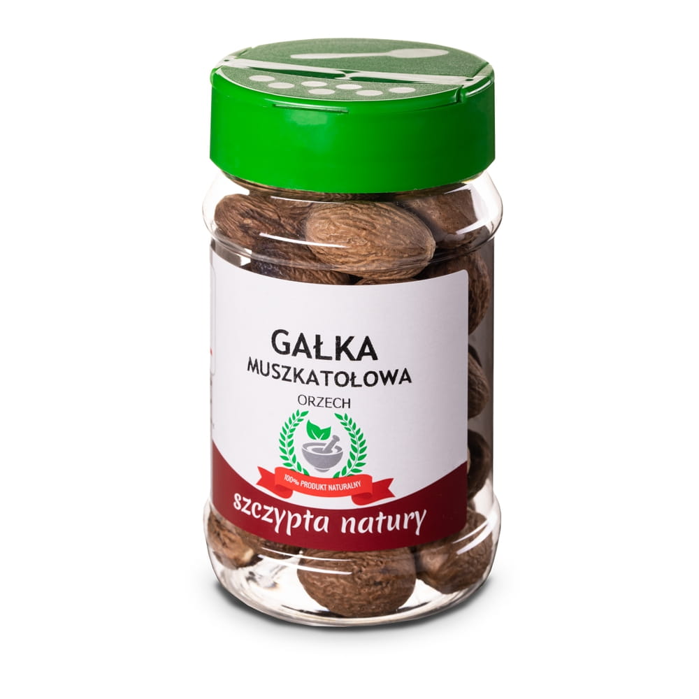 GAŁKA MUSZKATOŁOWA ORZECH - Słoik 200 g