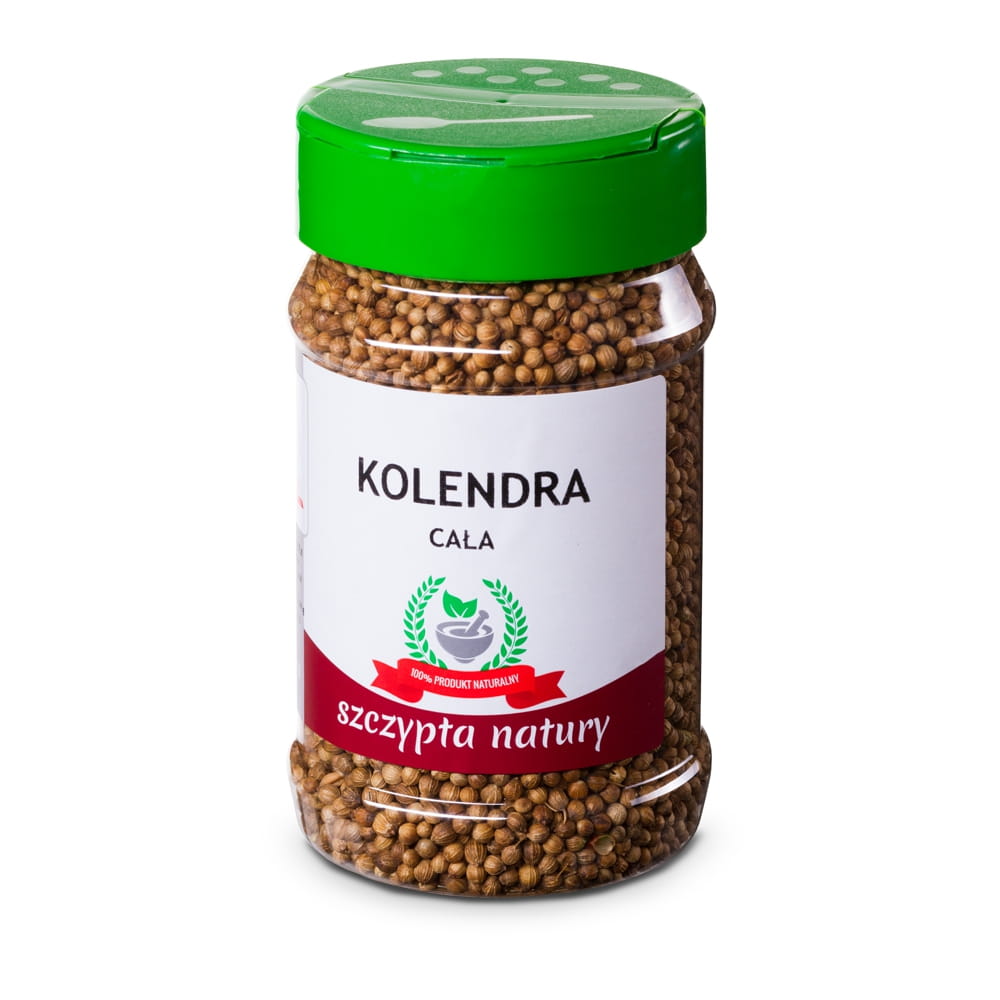 KOLENDRA CAŁA - Słoik 100 g