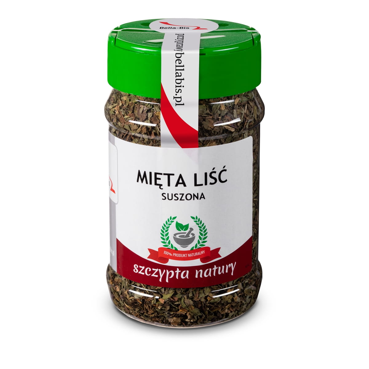 MIĘTA LIŚĆ CIĘTY SUSZ - Słoik 50 g