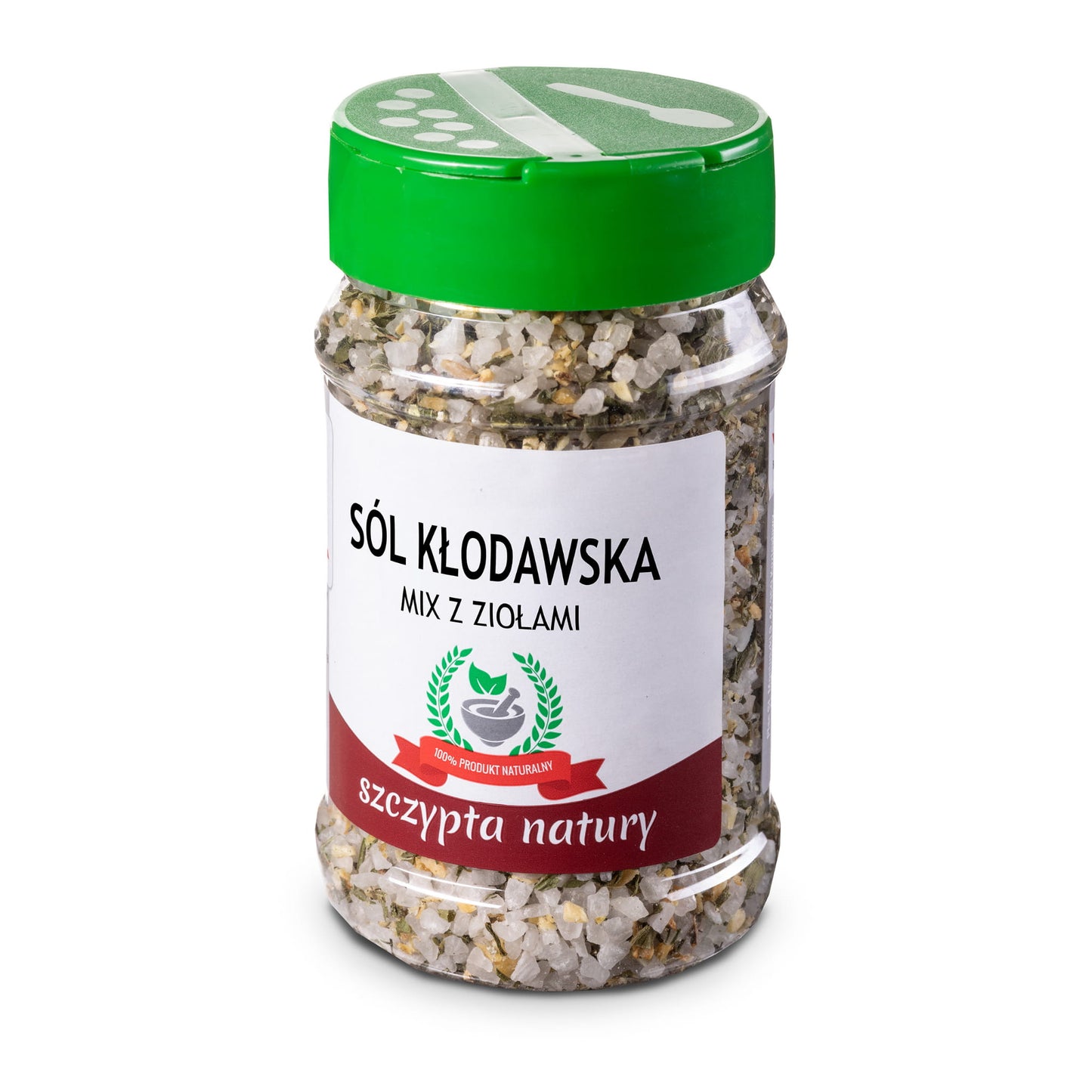 SÓL KŁODAWSKA MIX Z ZIOŁAMI - Słoik 250 g