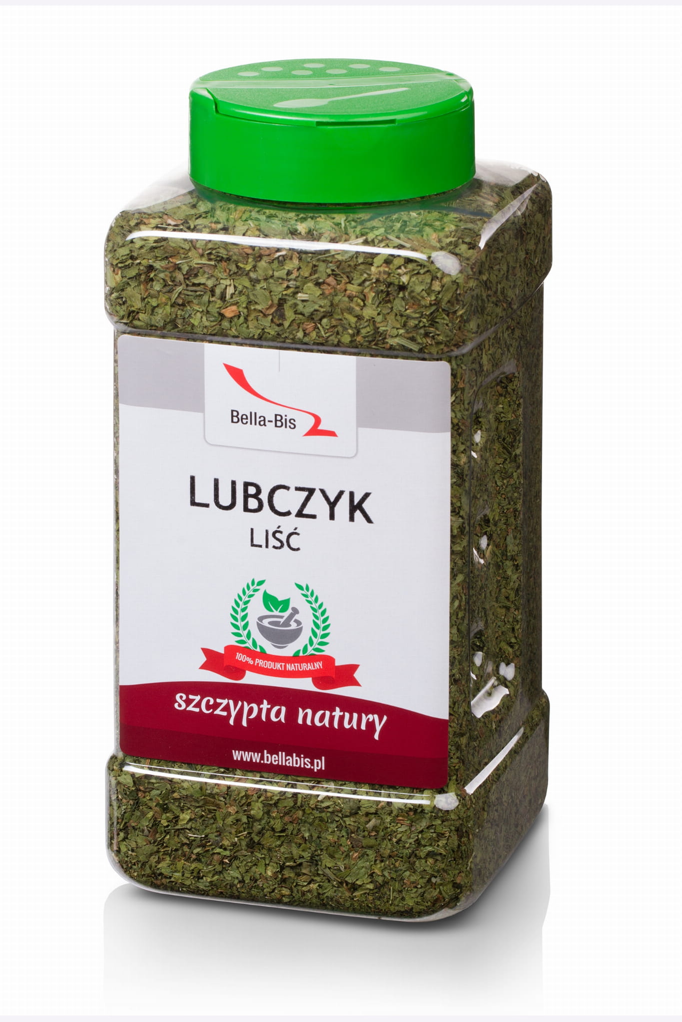 LUBCZYK LIŚĆ SUSZONY - Słoik 170 g