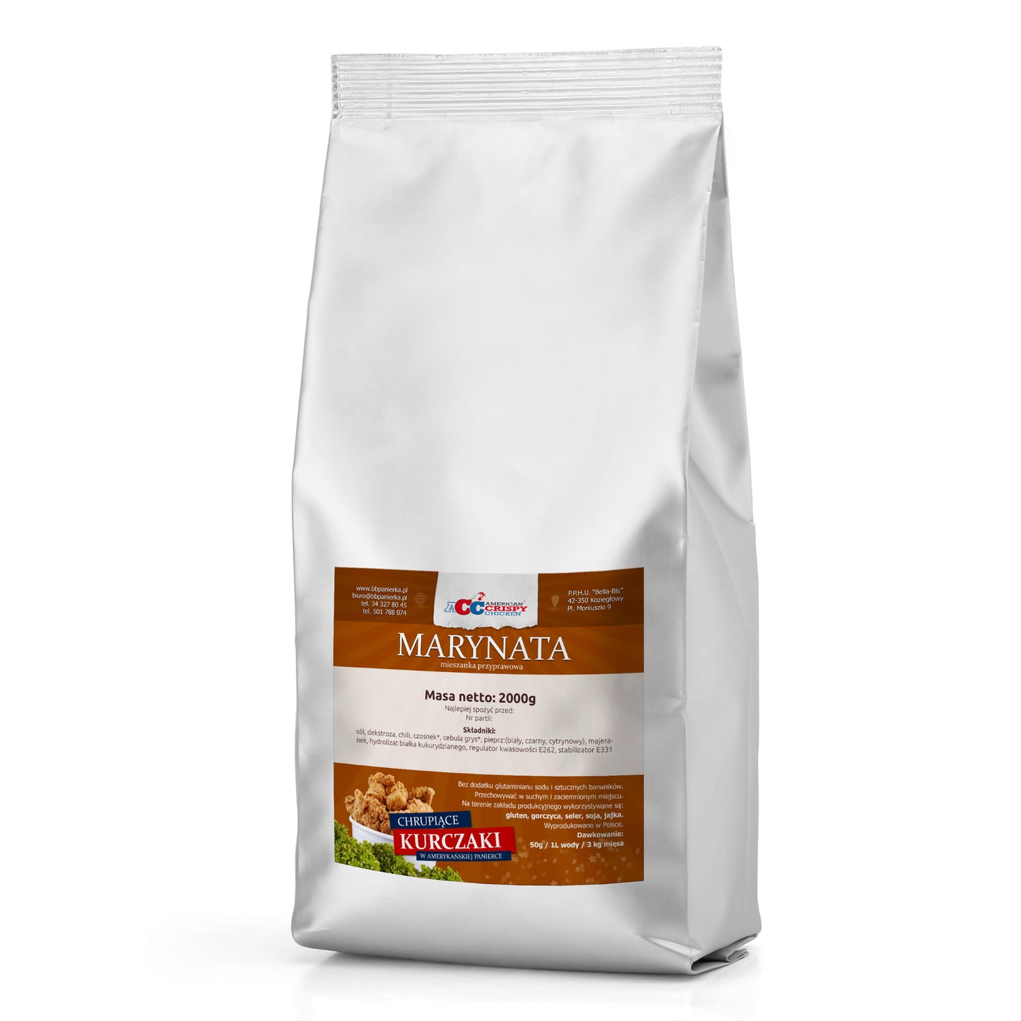 MARYNATA do kurczaka - torba 2 kg