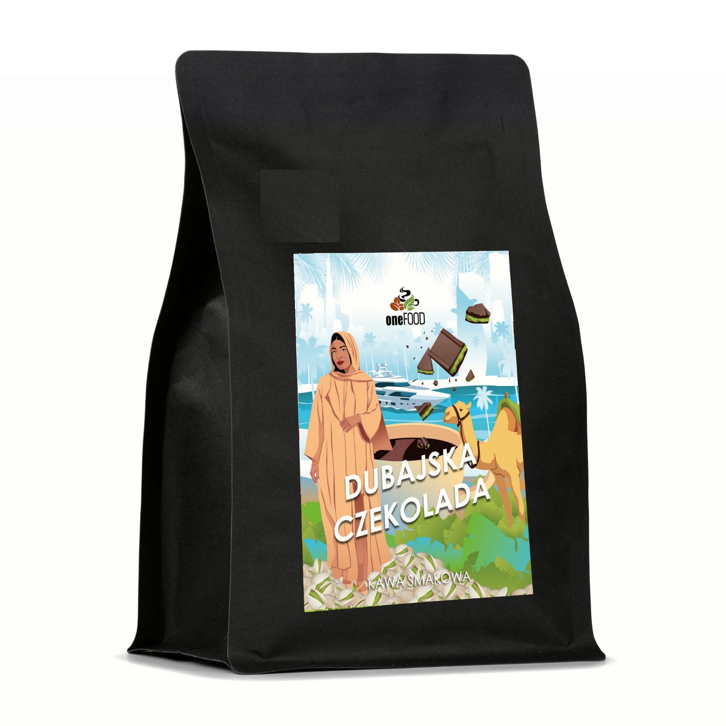 KAWA SMAKOWA DUBAJSKA CZEKOLADA - 250 g mielona