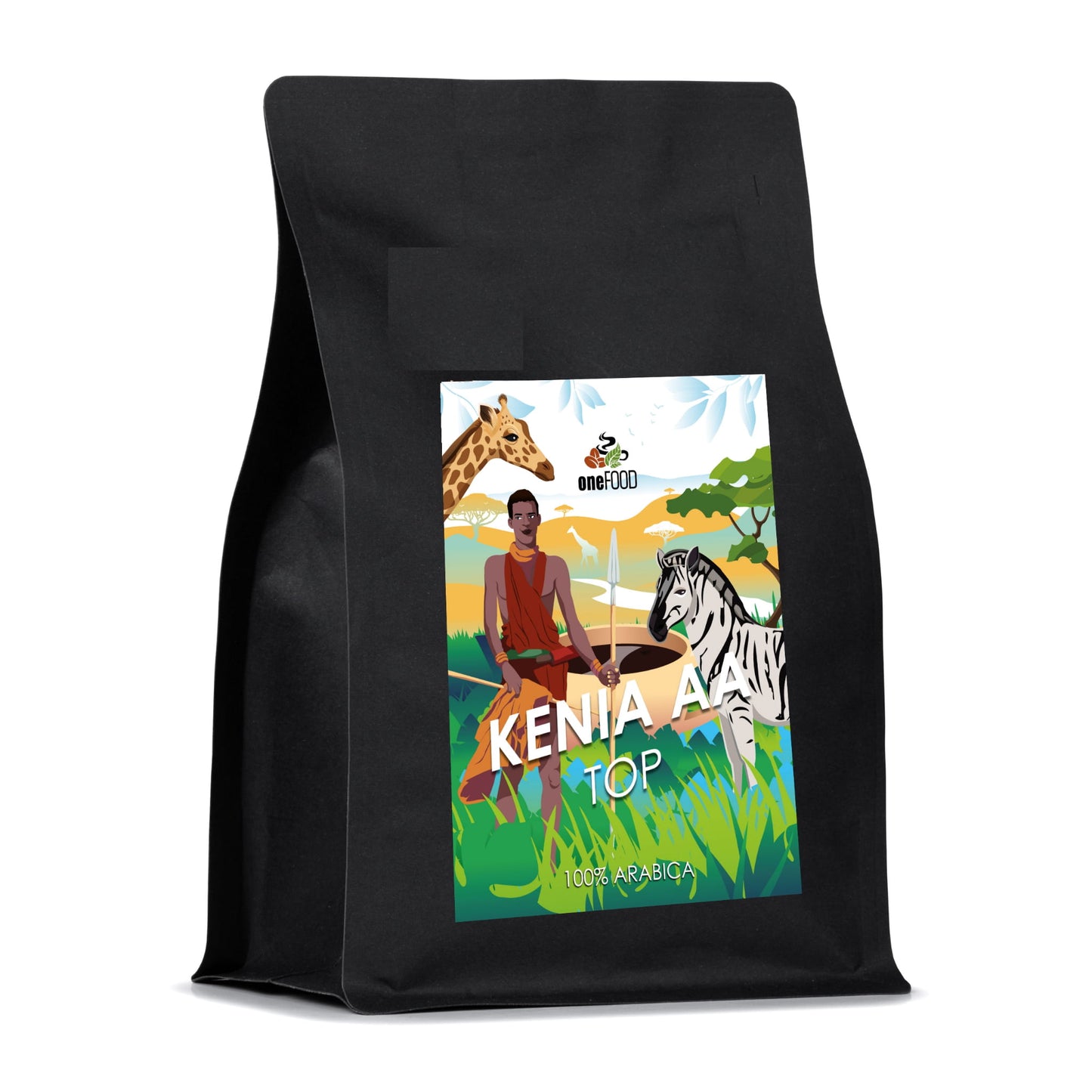KAWA KENIA AA TOP - 250 g mielona