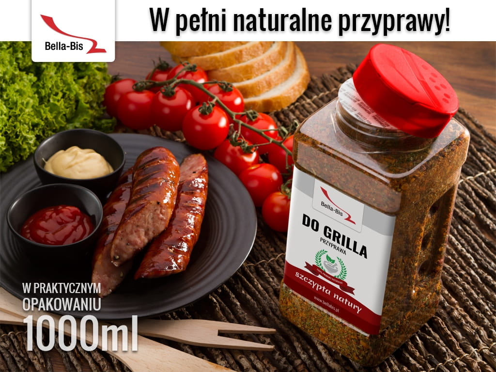 PRZYPRAWA DO GRILLA - Słoik 800 g