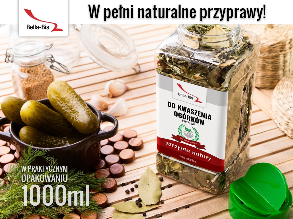 PRZYPRAWA DO OGÓRKÓW KWASZONYCH - Słoik 200 g