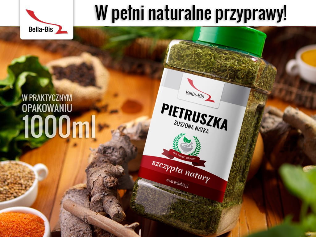 PIETRUSZKA SUSZONA NATKA - Słoik 150 g
