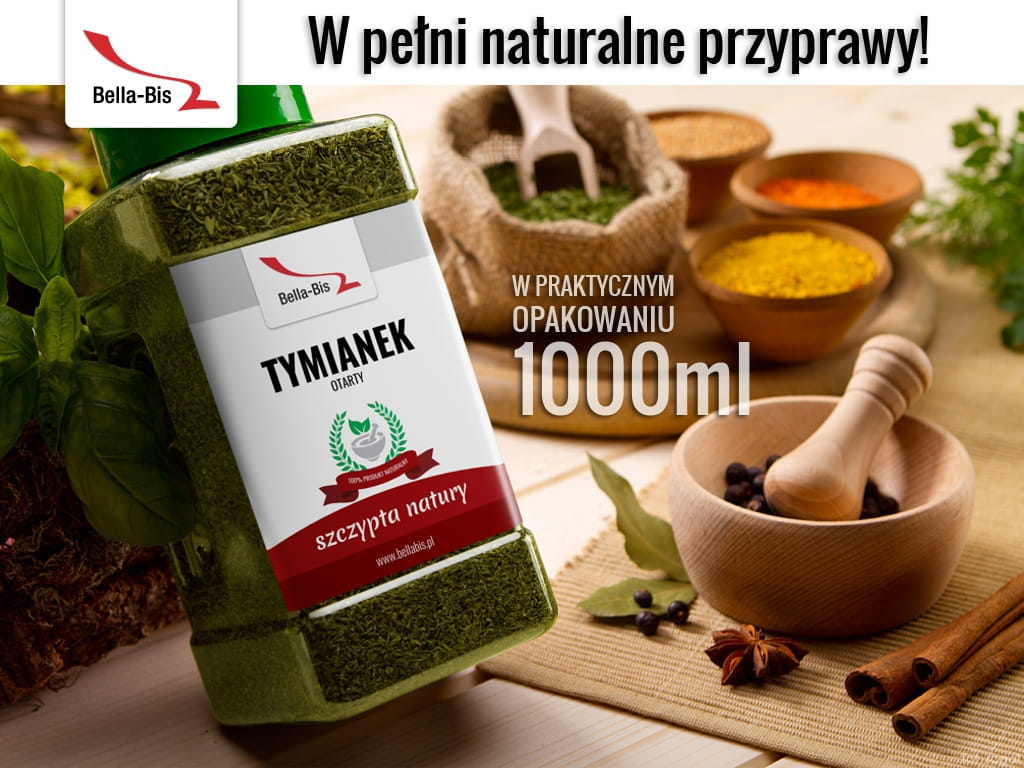 TYMIANEK SUSZONY - Słoik 160 g
