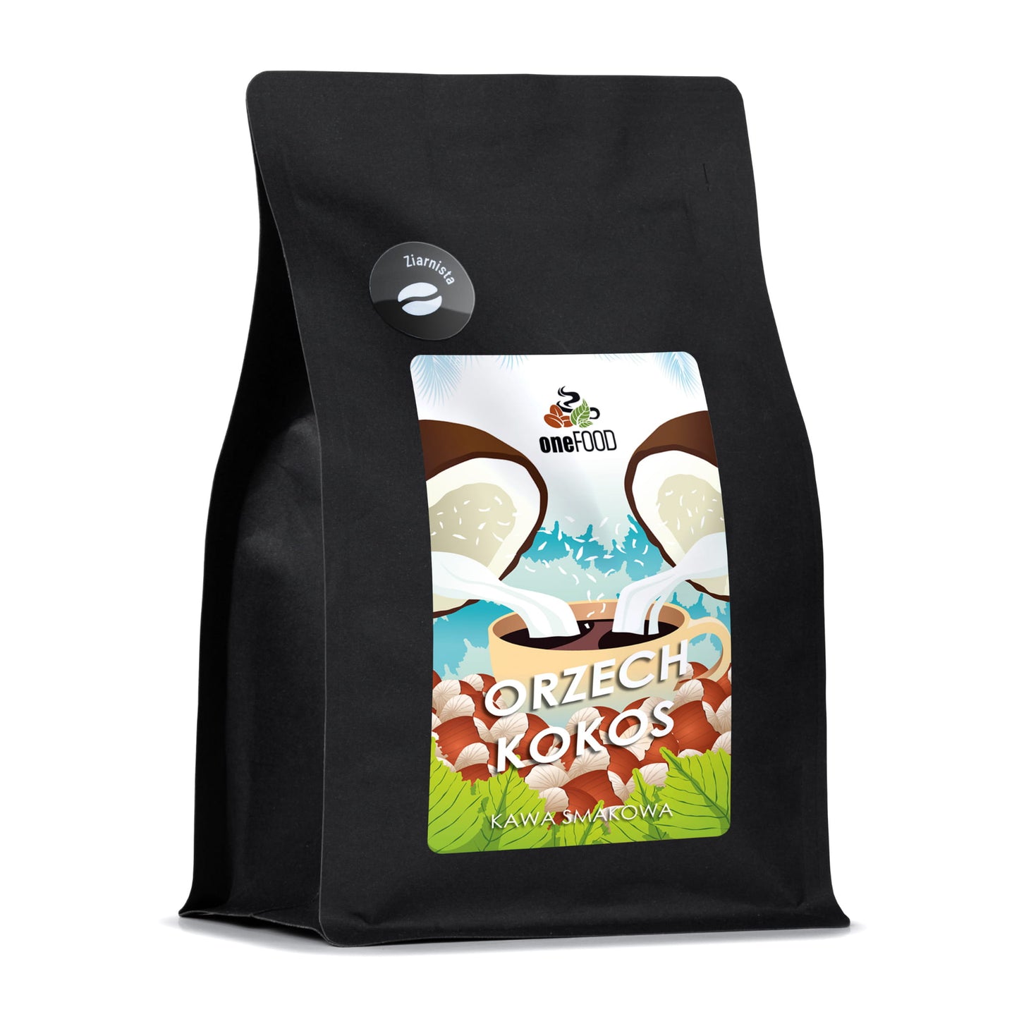 KAWA SMAKOWA ORZECH-KOKOS - 250 g ziarnista
